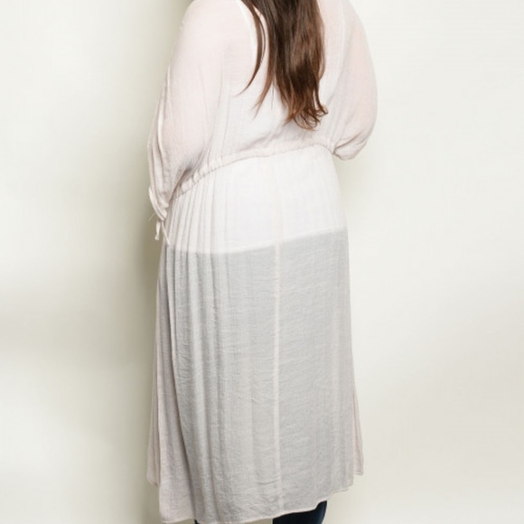 Zonda's Weekend in Venice Button Down Kimono/Top! - Picture 4 of 5